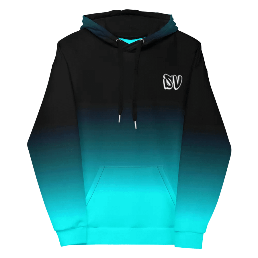STRAIGHT VIBIN NEON COLOR FADE STYLE TANJIRO DEMON SLAYER HOODIE product image (12)