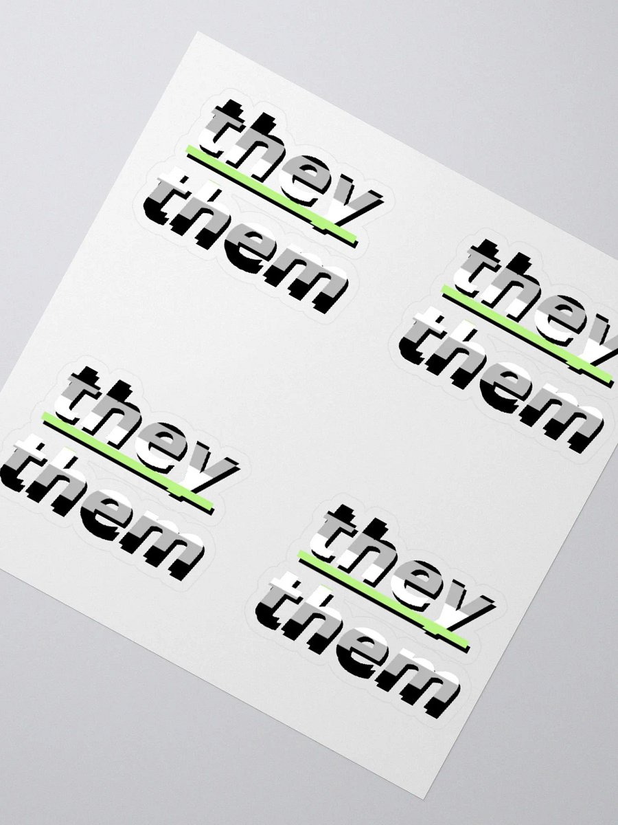 Pronouns: They/Them Agender product image (2)