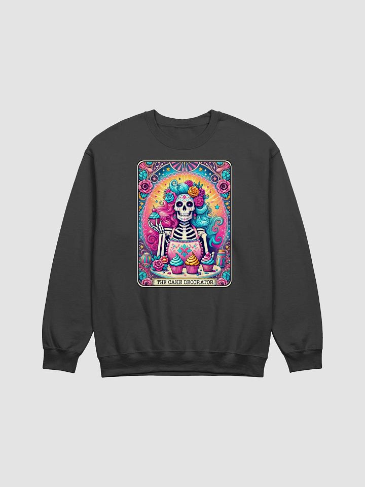 Day of the Dead Tarot Collection Cake Decorator Sweatshirt product image (7)