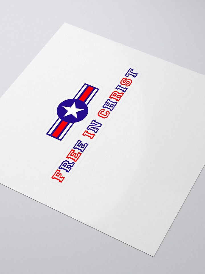 Free In Christ Sticker product image (1)