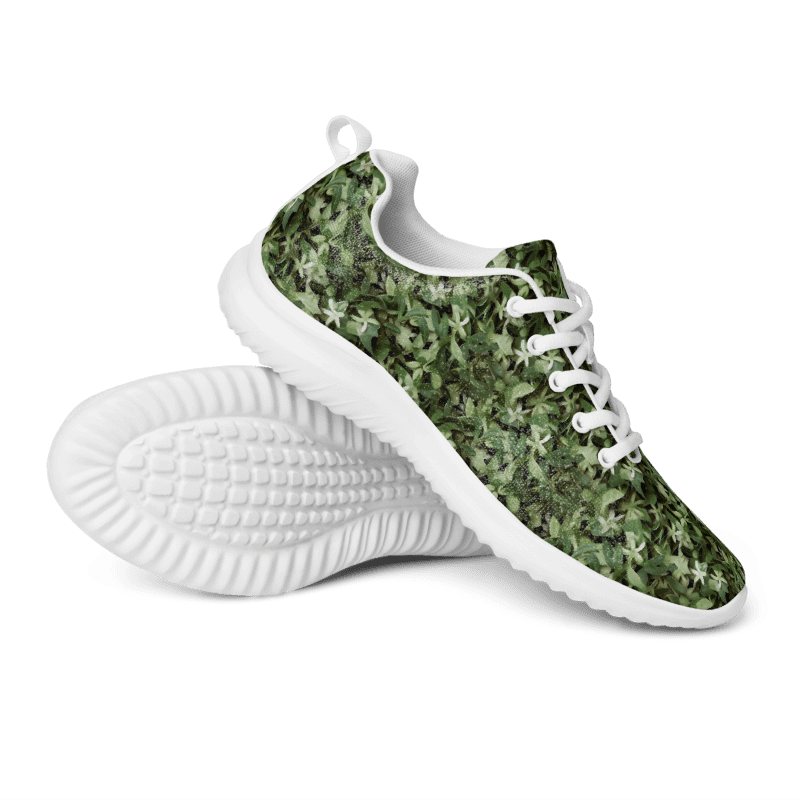 DARK GREEN CAMO PATTERN WOMEN'S ATHLETIC SHOES product image (9)