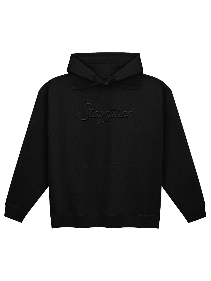 Staycation Organic Cotton Embroidered Hoodie product image (1)