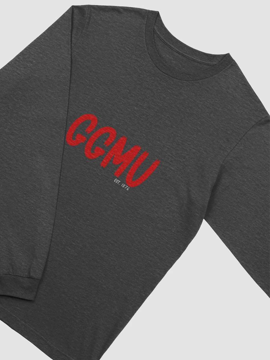 GGMU Bold Red Long Sleeve T-Shirt product image (3)