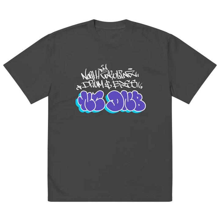 NCDNB FRESH 3D AS Colour Premium Oversized Faded T-Shirt product image (2)