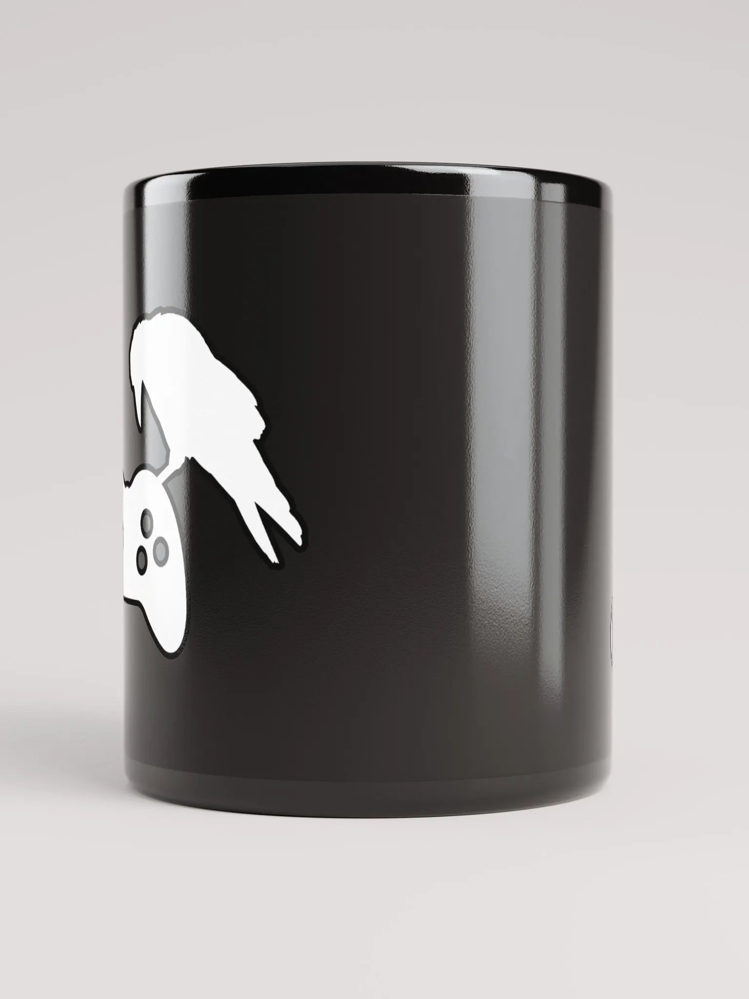 Goth Gamer Mug with Crow & Controller Design product image (10)