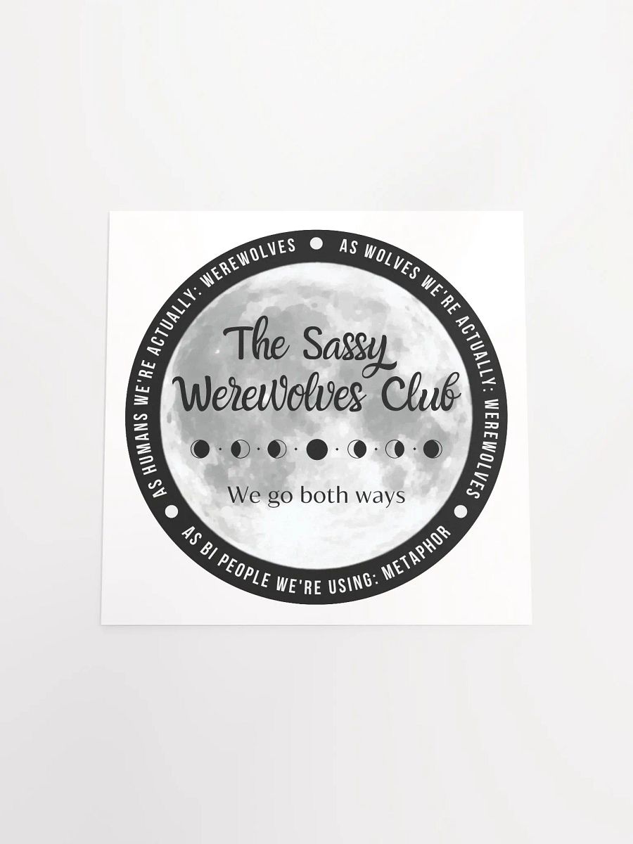 Pride Werewolves print product image (7)