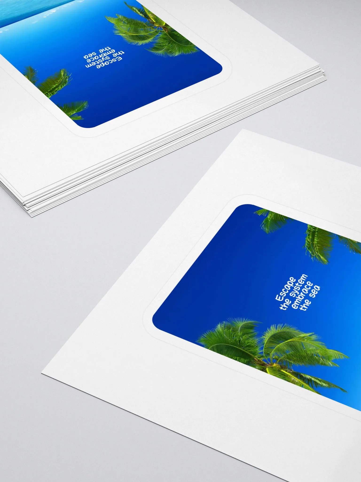 Tropical Escape Kiss Cut Stickers product image (4)