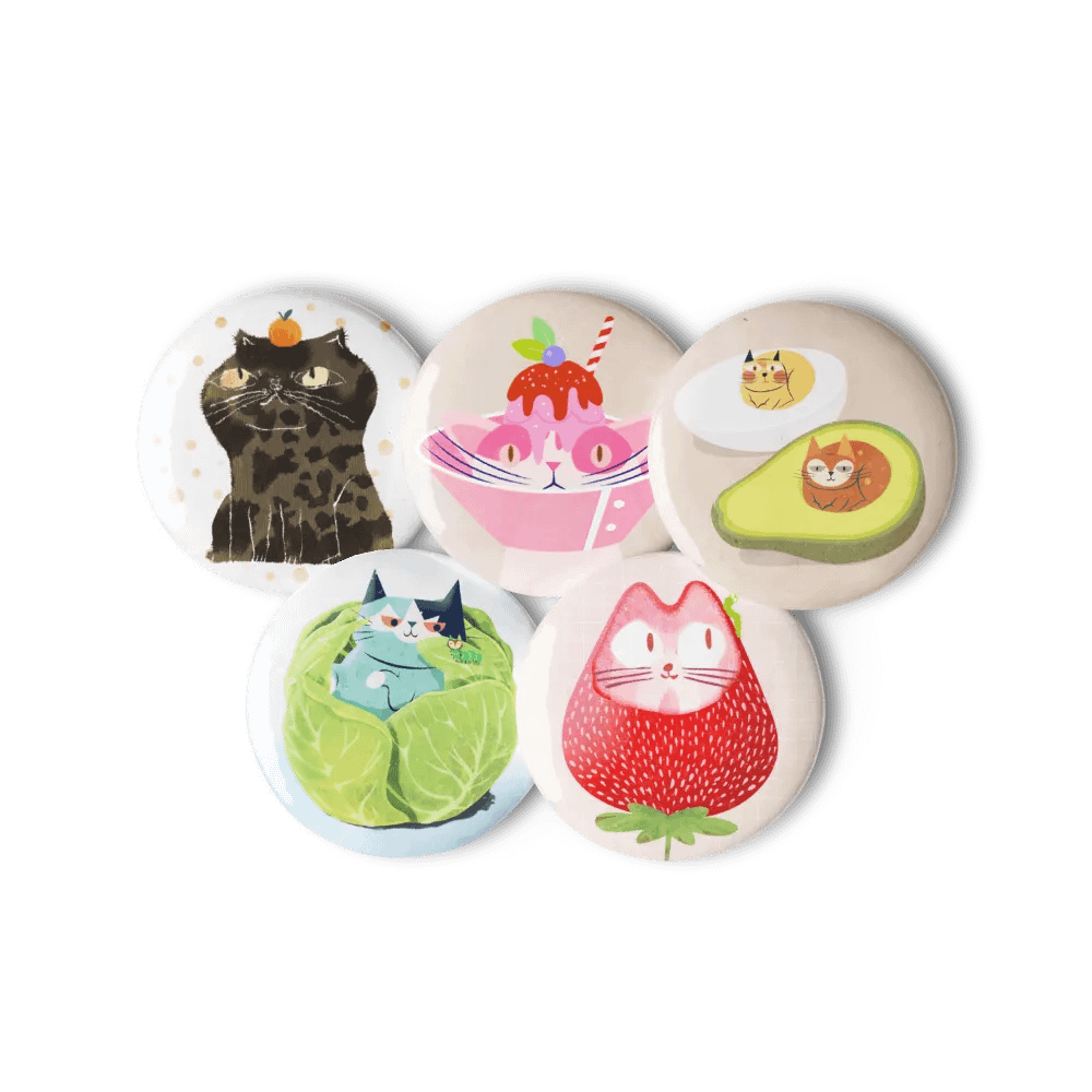 Pin Buttons Collection 1 (5 pcs) product image (1)