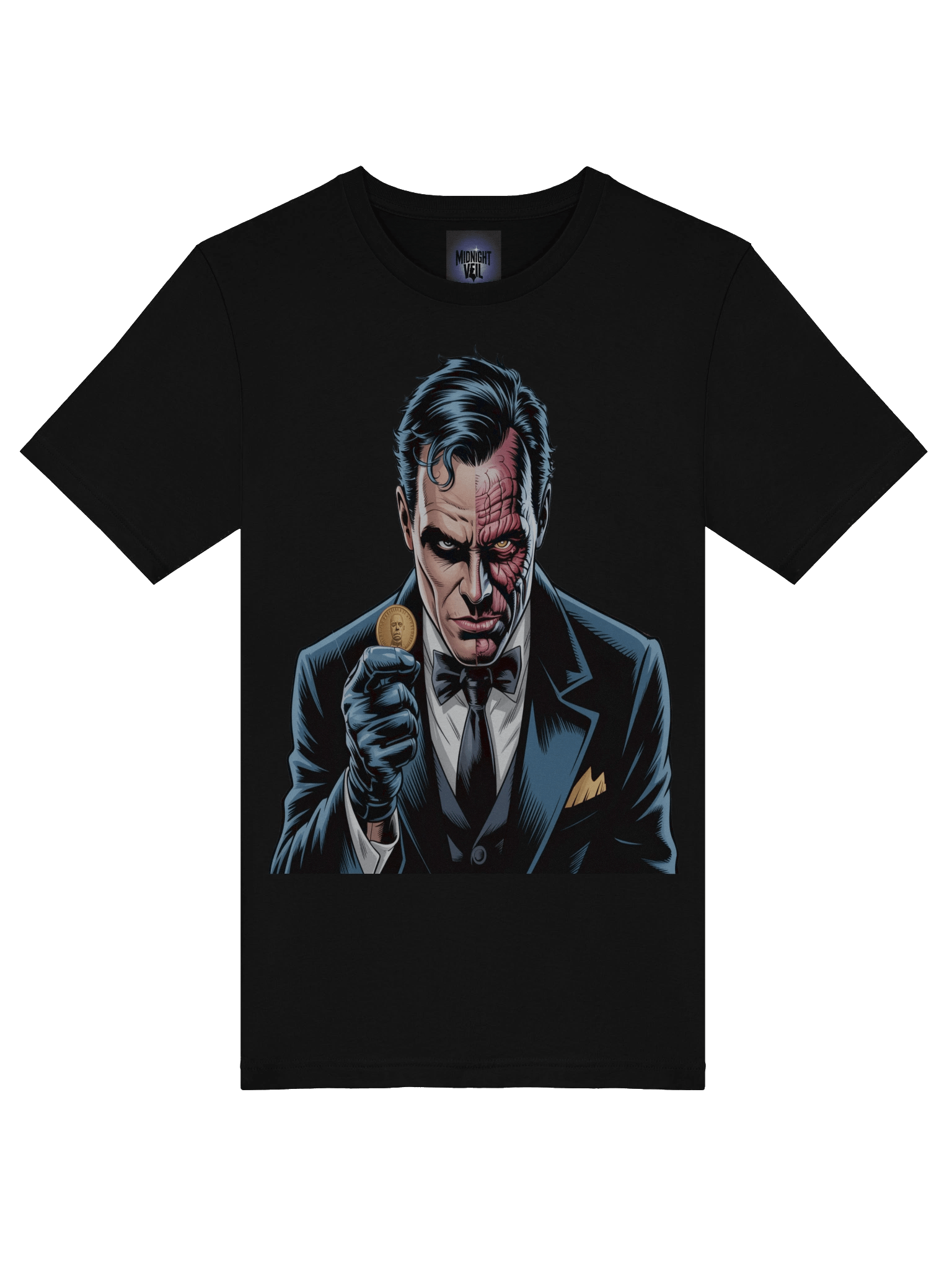 Two-Face Coin of Reckoning Supersoft T-Shirt product image (7)