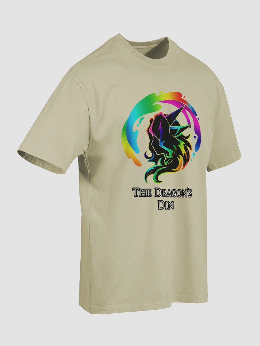 The Dragon's Din Oversized Faded T-Shirt product image (7)