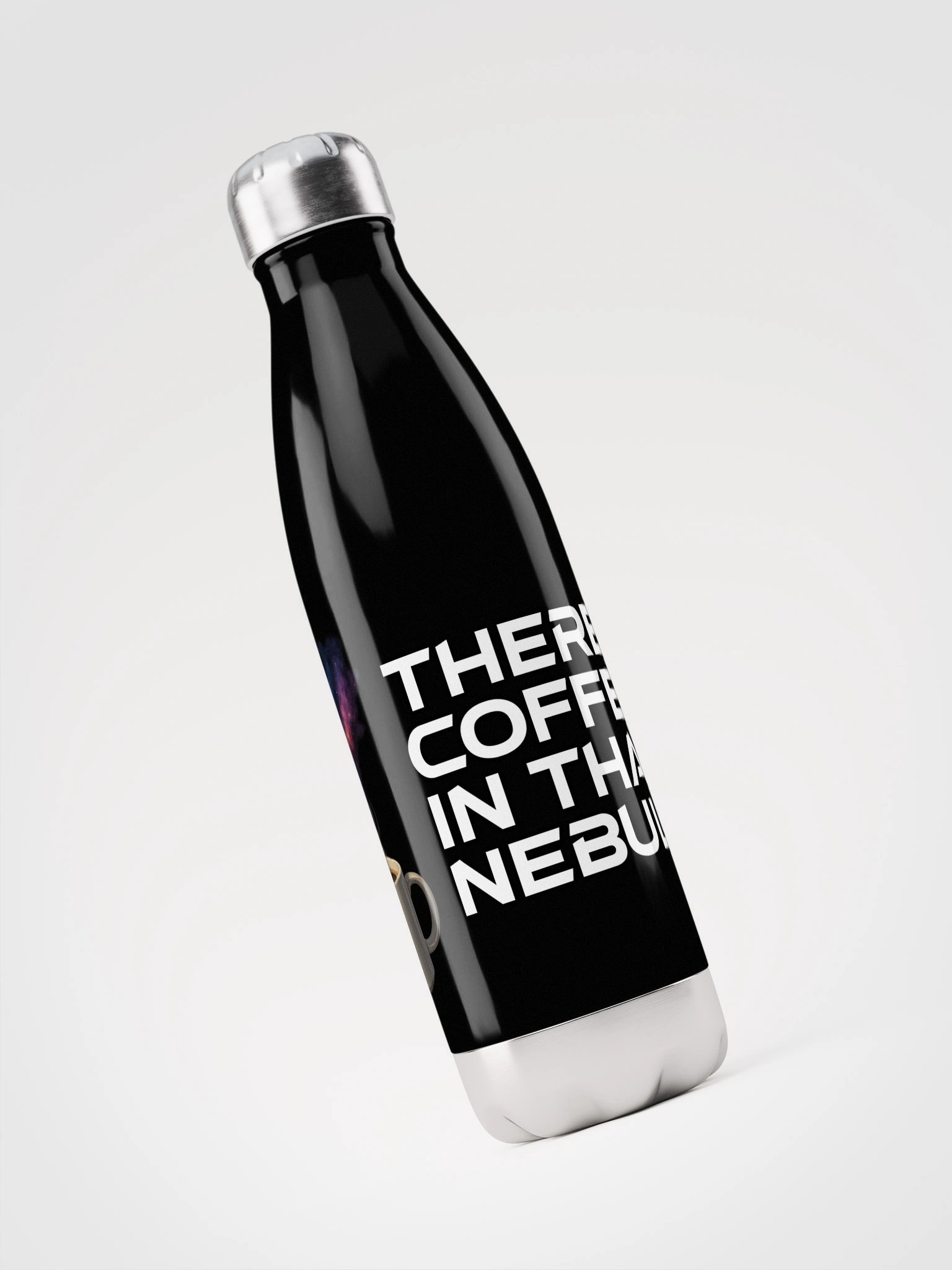 "There's Coffee in That Nebula" Water Bottle product image (3)