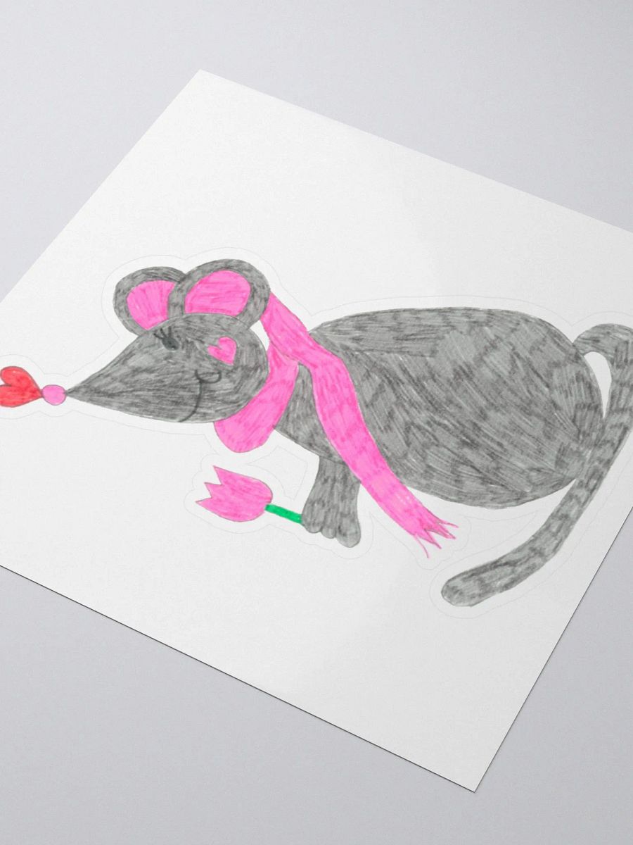 Tulip mouse sticker product image (3)