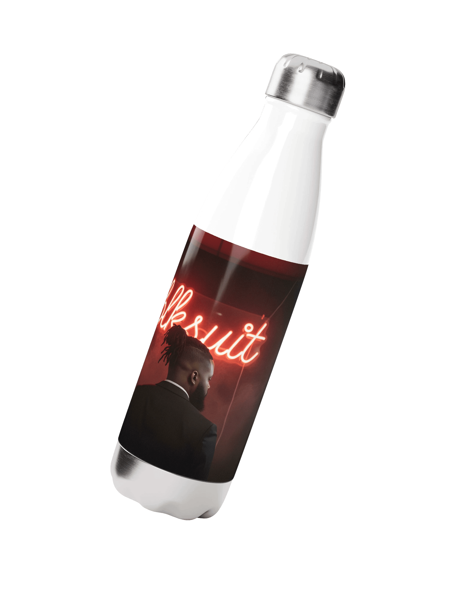 Blksuit "Neon Nites" Stainless Steel Water Bottle product image (2)