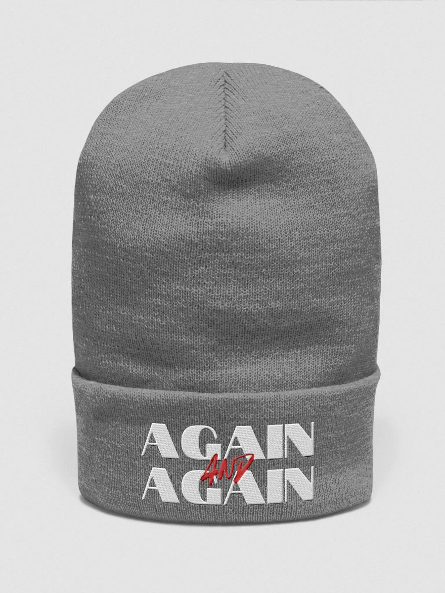 AGAIN Beanie (Embroidered) product image (4)