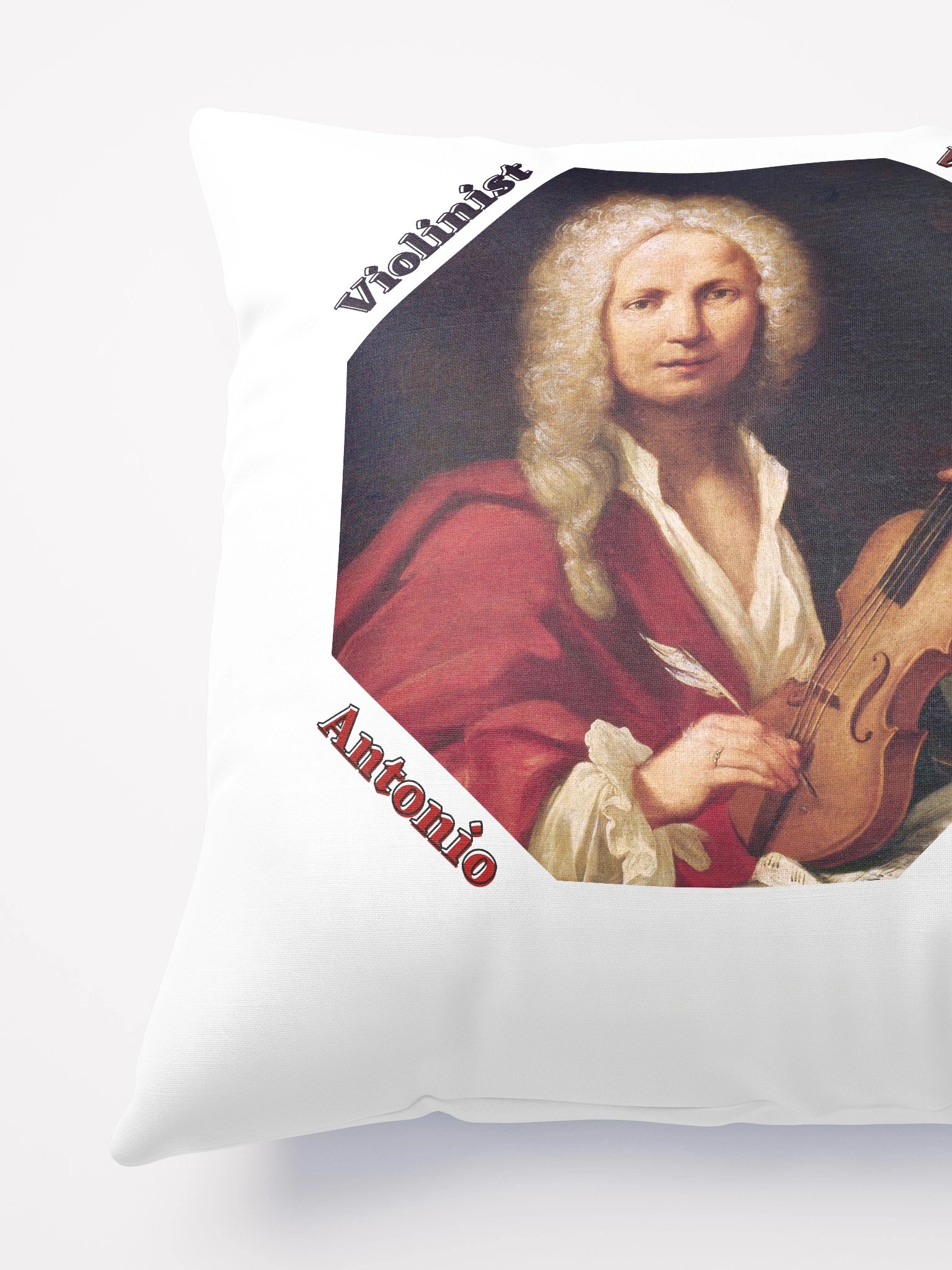 Antonio Vivaldi - Violinist Virtuoso | Pillow product image (5)