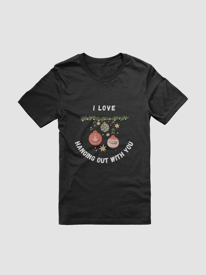 Holiday Ornaments Unisex Tee, Festive Shirt, Christmas Gift, Family Gathering, Casual Wear, Seasonal Celebration product image (8)