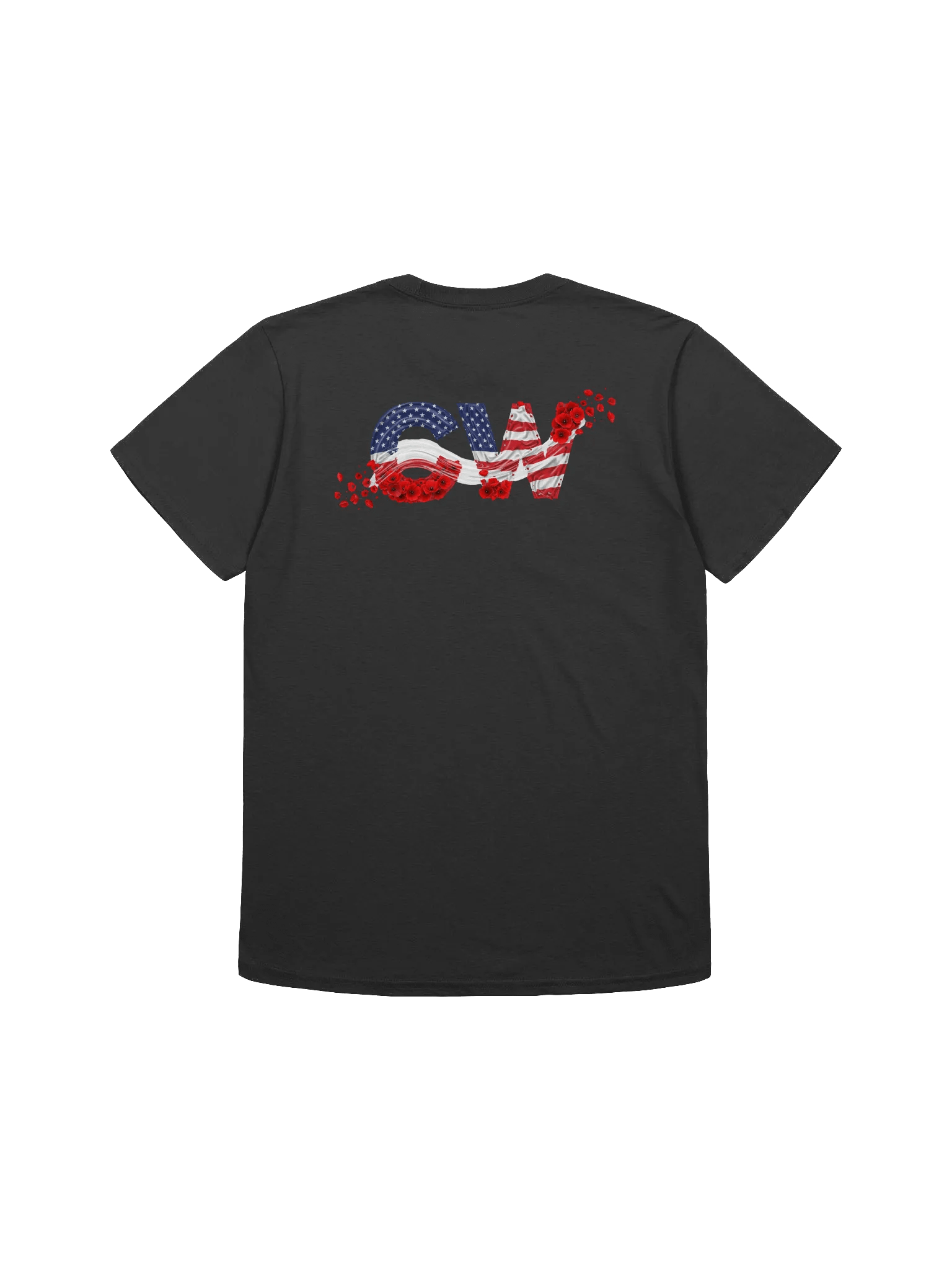 Poppies & Stripes Unisex Tee product image (5)