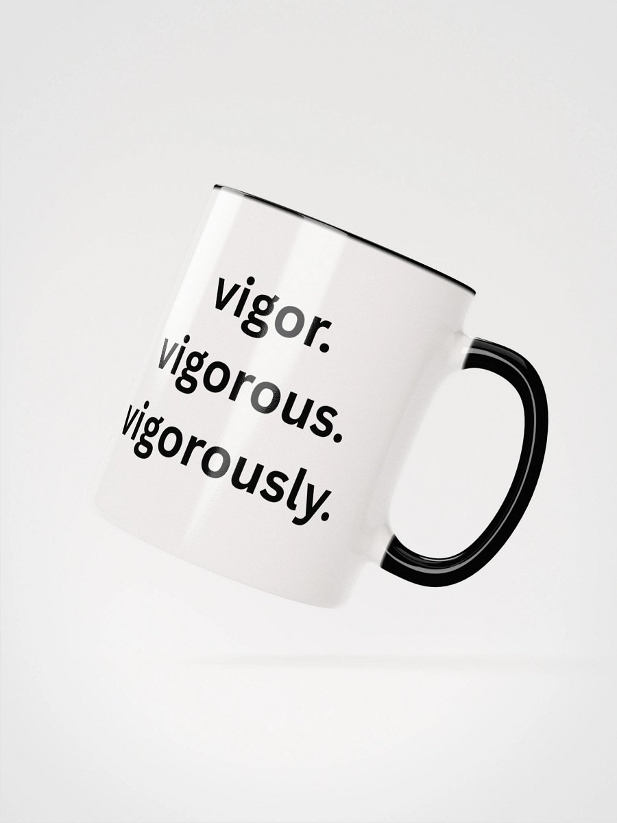 11 ounce 2P's Rollin' Hawaii Island Logo with "vigor. vigorous. vigorously" text product image (2)