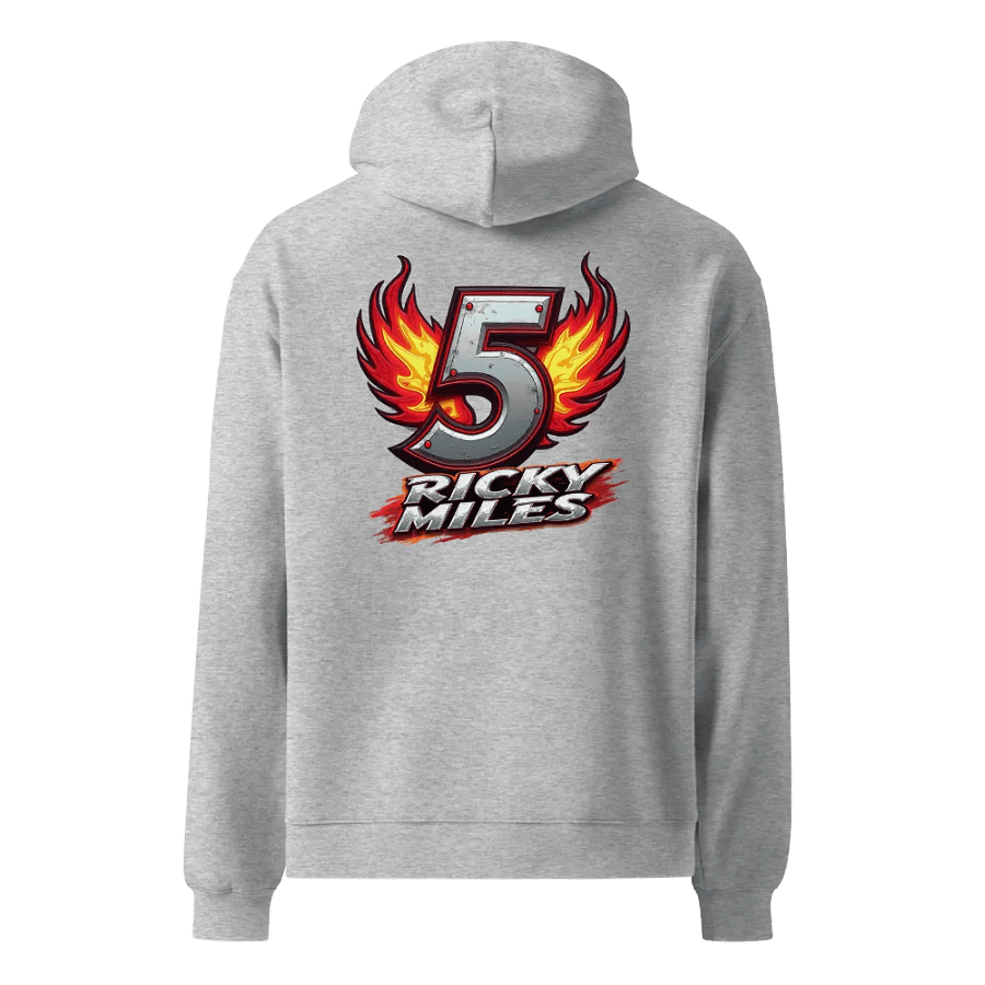 Flaming S&M Racing Hoodie product image (12)