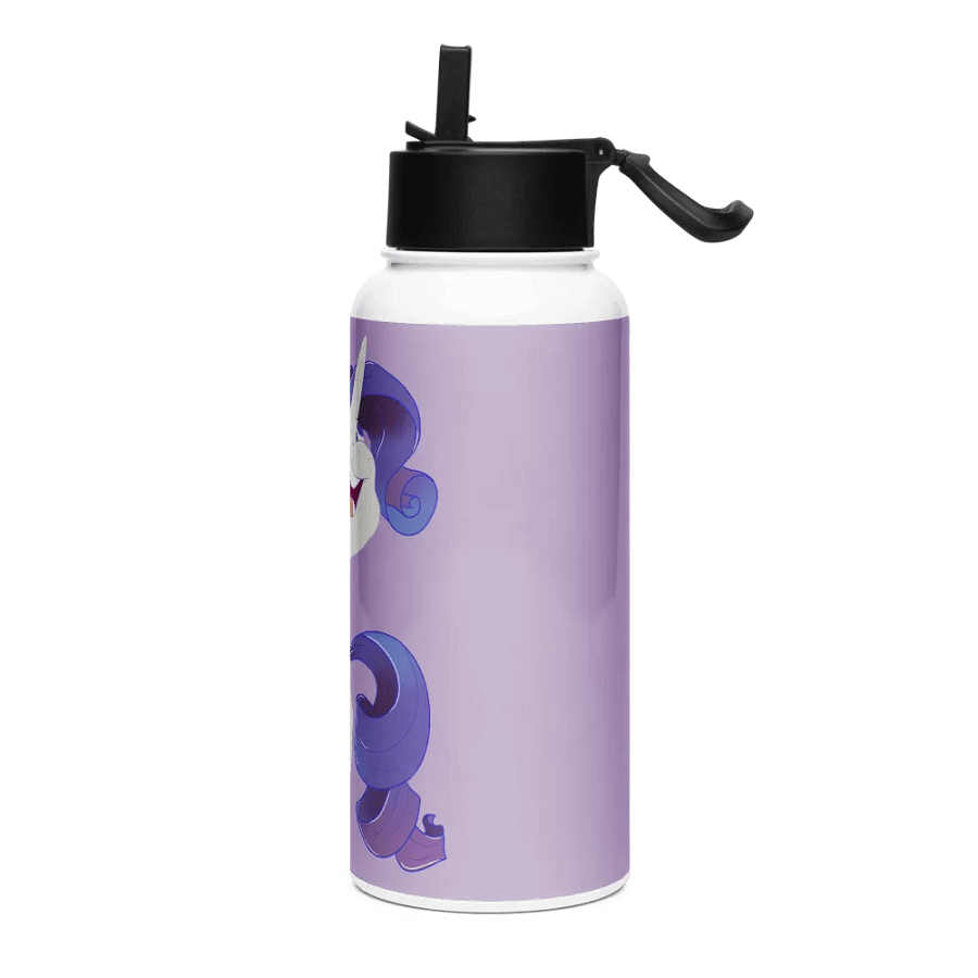 Rarity Stainless Steel Water Bottle with a Straw Lid product image (3)
