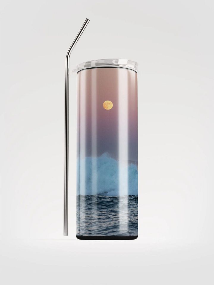 Moon Over the Cliff Walk Stainless Steel Tumbler II 20oz product image (1)