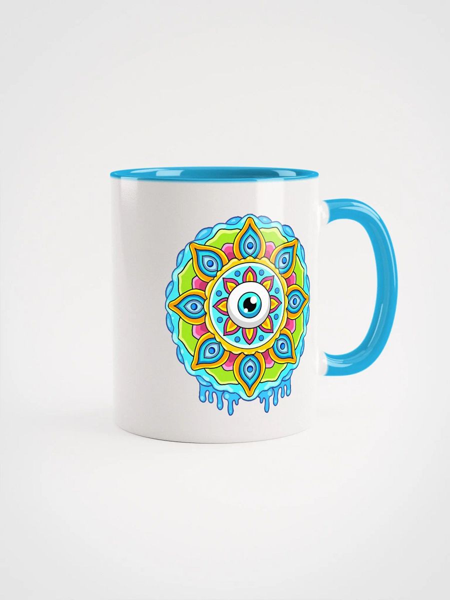 Eye Mandala - Mug with Color Inside product image (3)