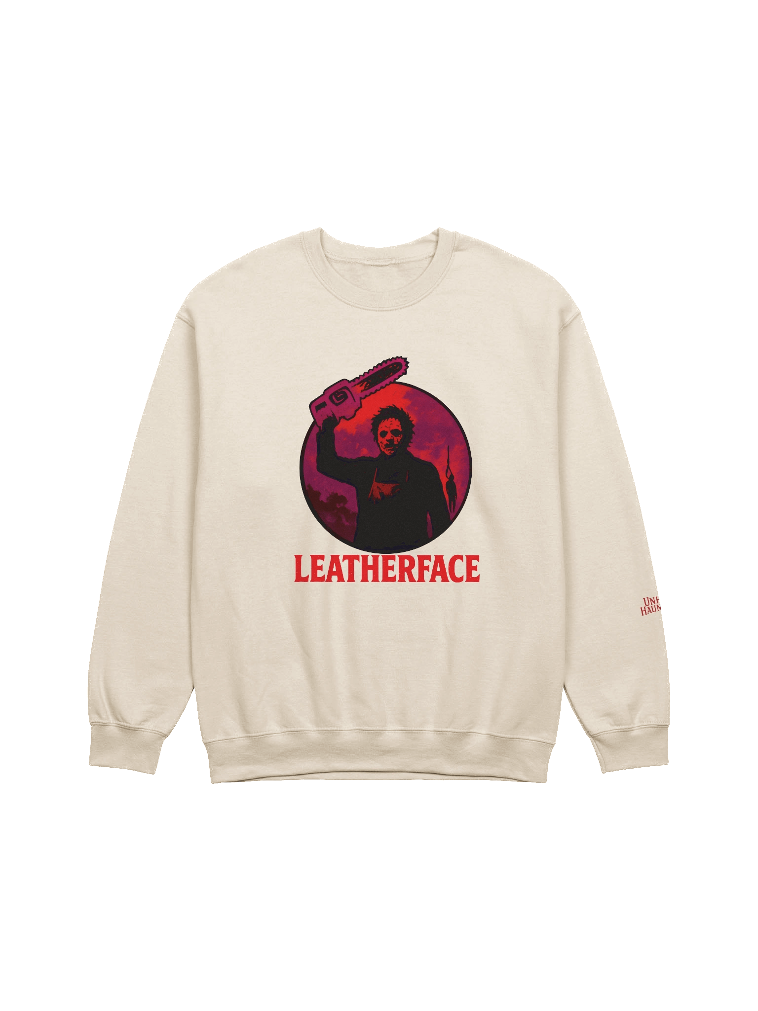 Unholy Hauntings Leatherface Tan Crew product image (1)