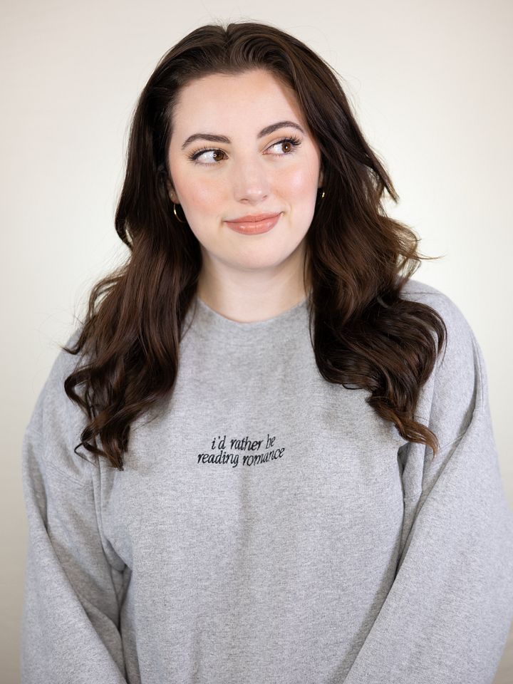 I'd Rather Be Embroidered Sweatshirt product image (1)