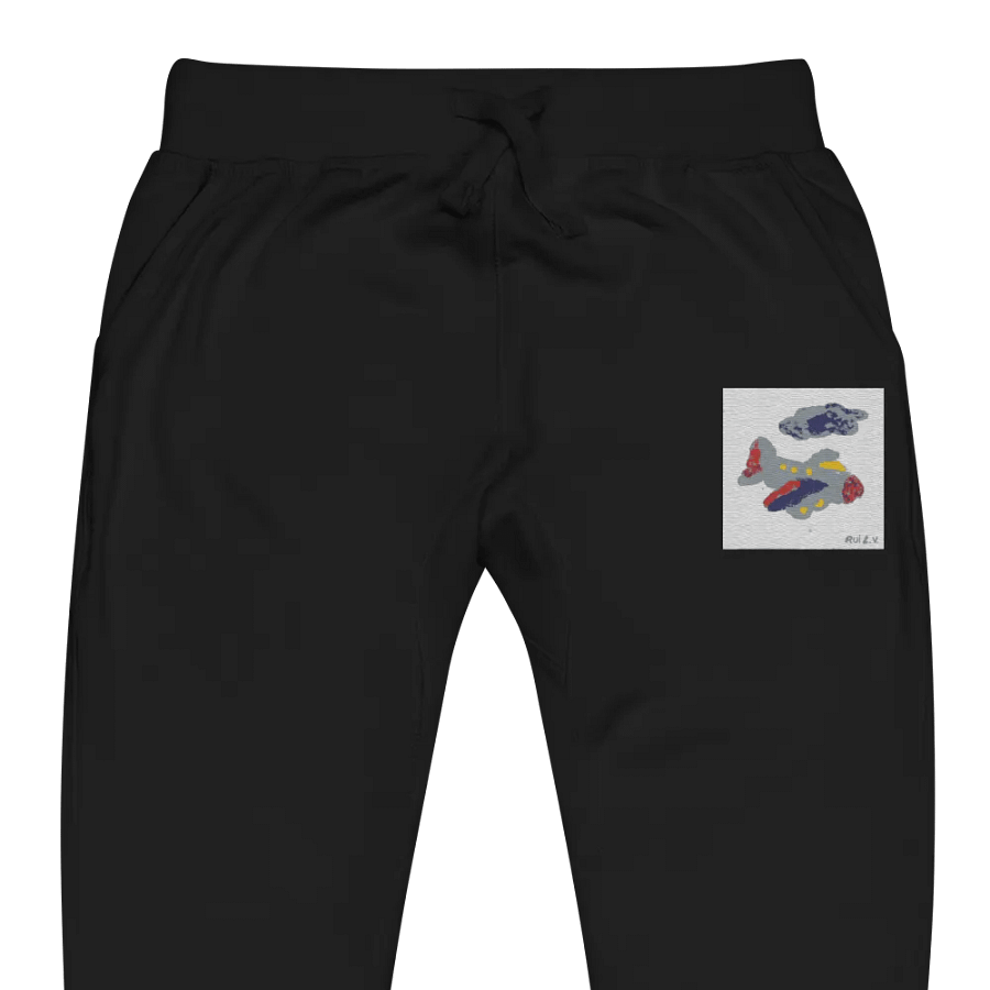 Kid Airplane (Cotton Heritage Unisex Fleece Joggers) product image (2)