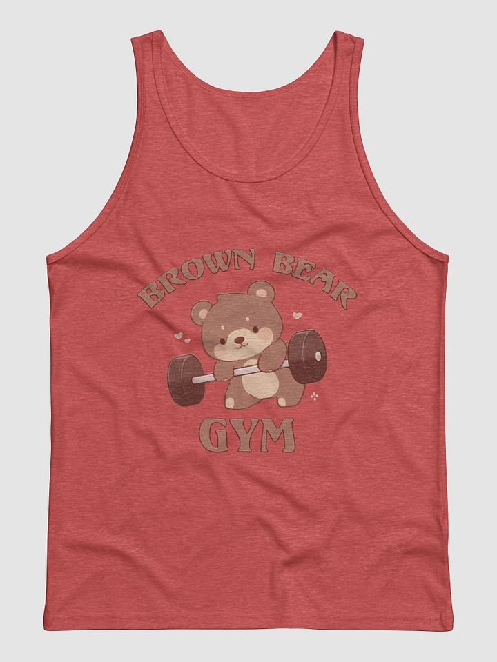 Brown Bear Gym (Cute) - Tank Top product image (12)