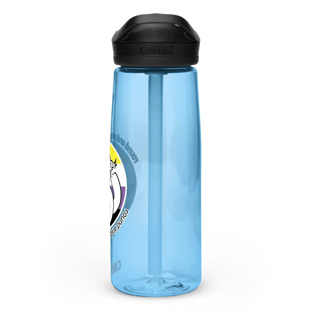Round and Proud Manul Pride Nonbinary Version - CamelBak Bottle product image (18)