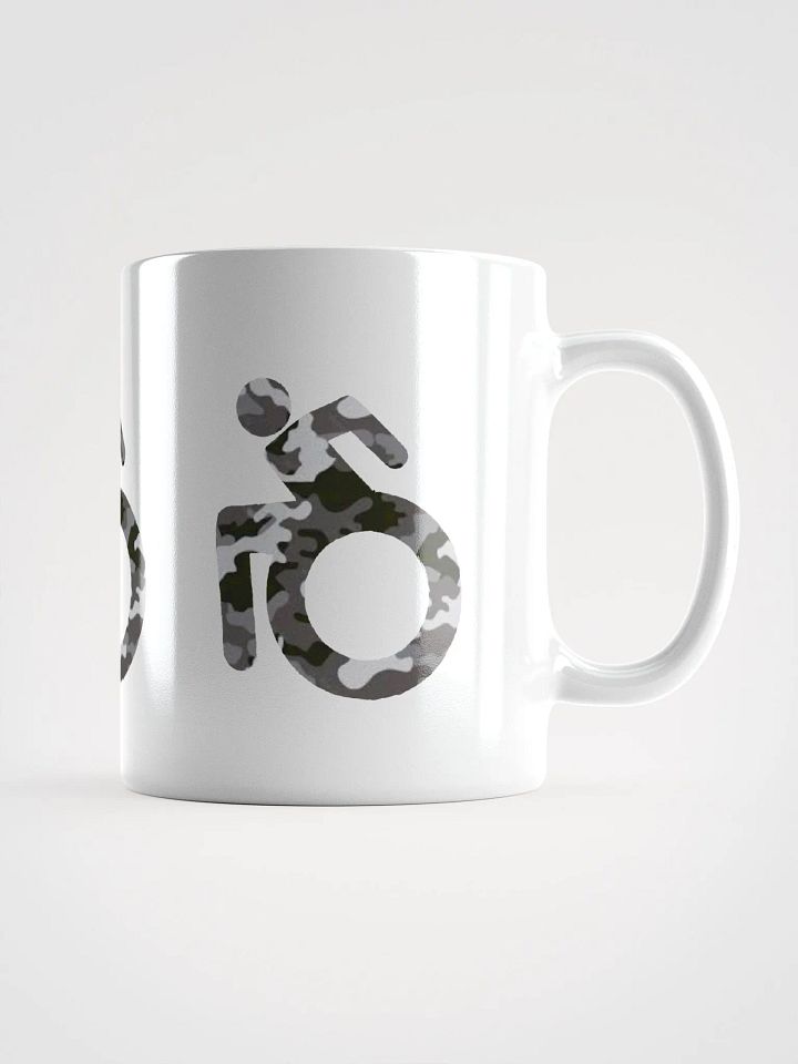 Wheelie, Dark Gray Camo Mug product image (1)