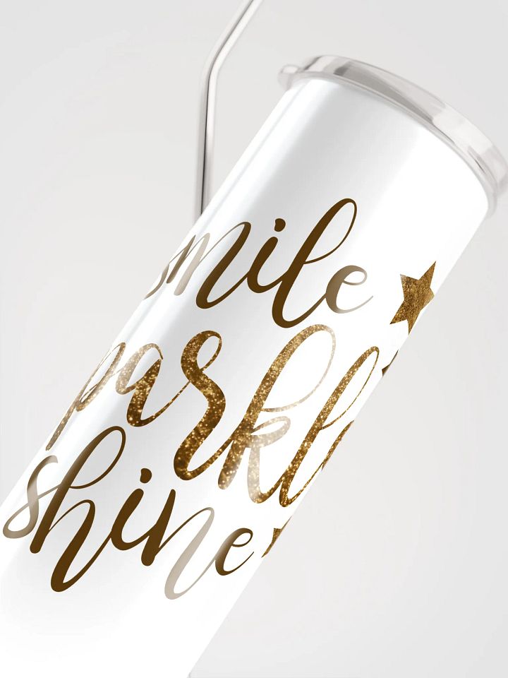 Sparkle & Shine Stainless Steel Tumbler product image (1)