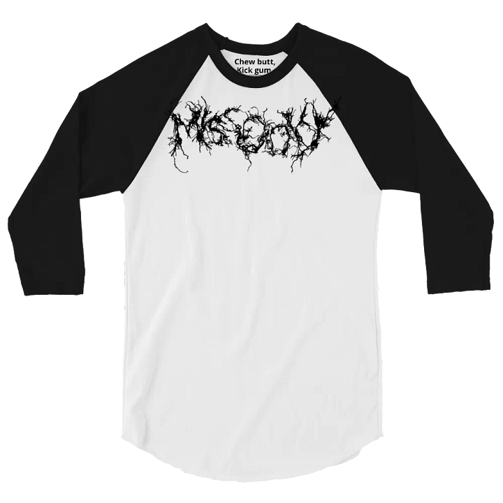 Thats V Metal Shirt! - White w/ Black sleeves product image (2)