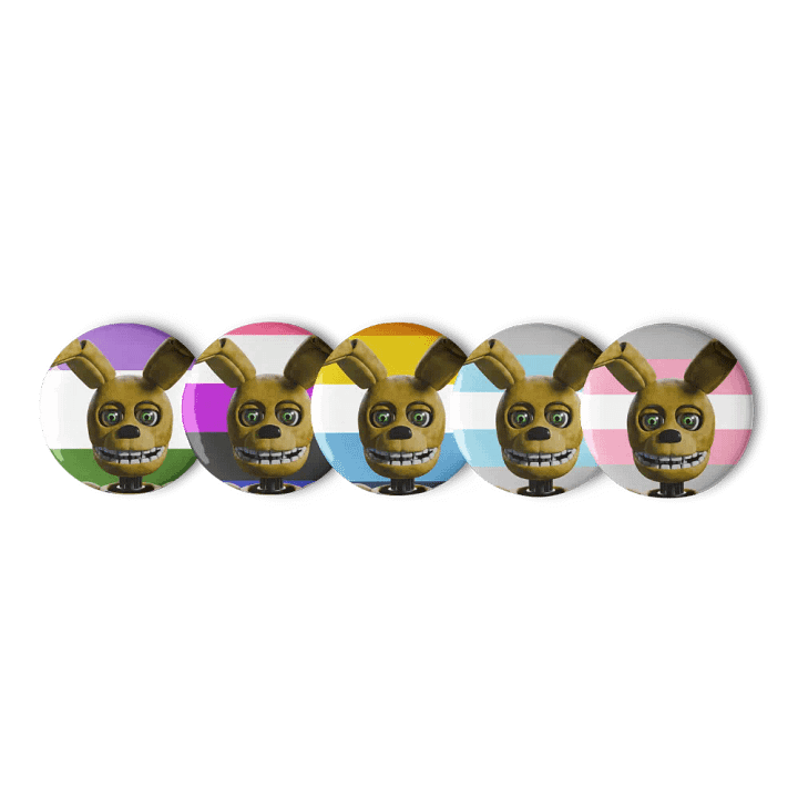 Springy Bright Pride Pins! (Set 3) product image (3)