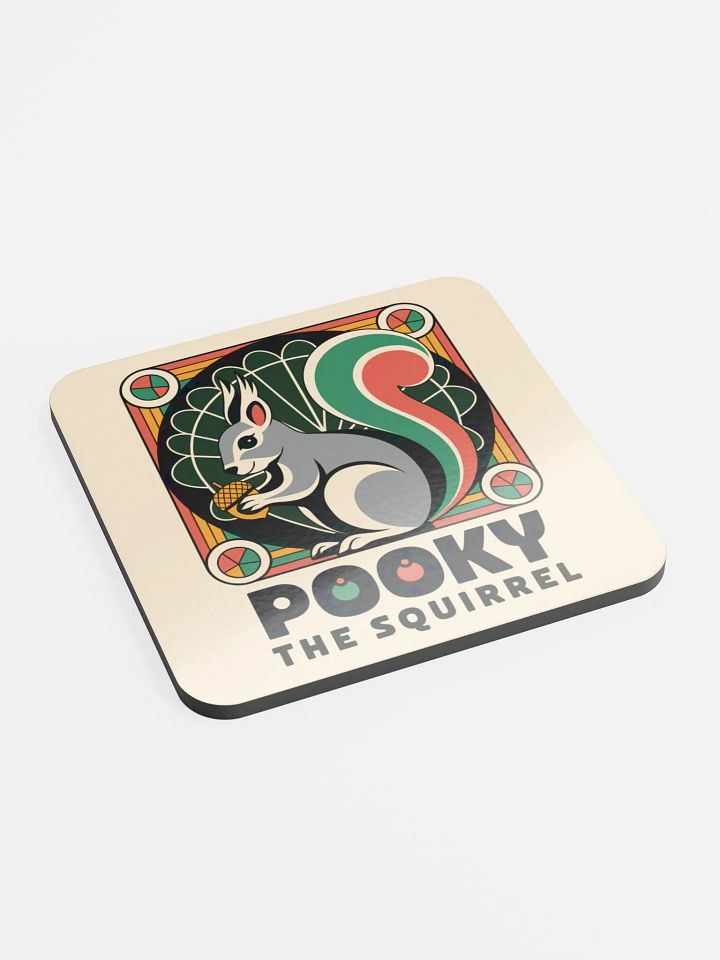 Durable HQ Coaster: 40s Pooky The Squirrel Bold product image (2)