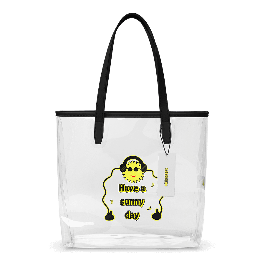Sunny Vibes Clear Tote Bag product image (1)