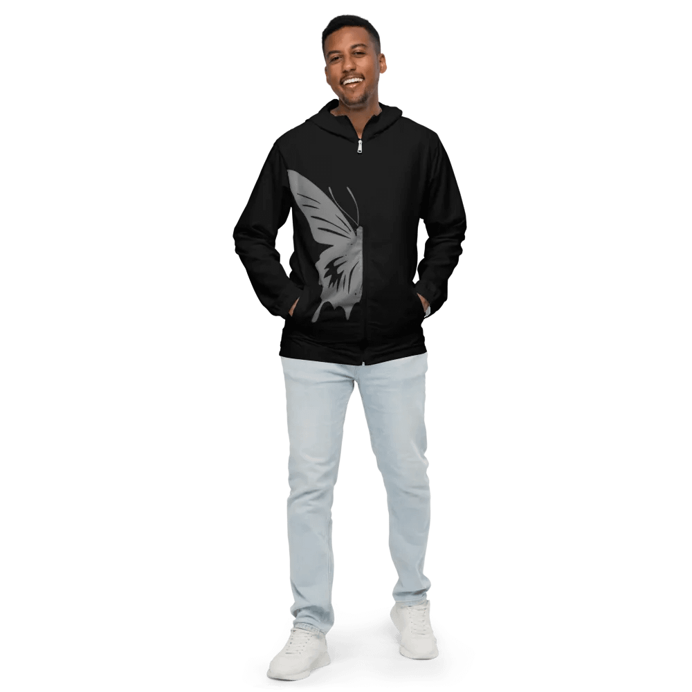 Half Butterfly Dreams Windbreaker product image (1)