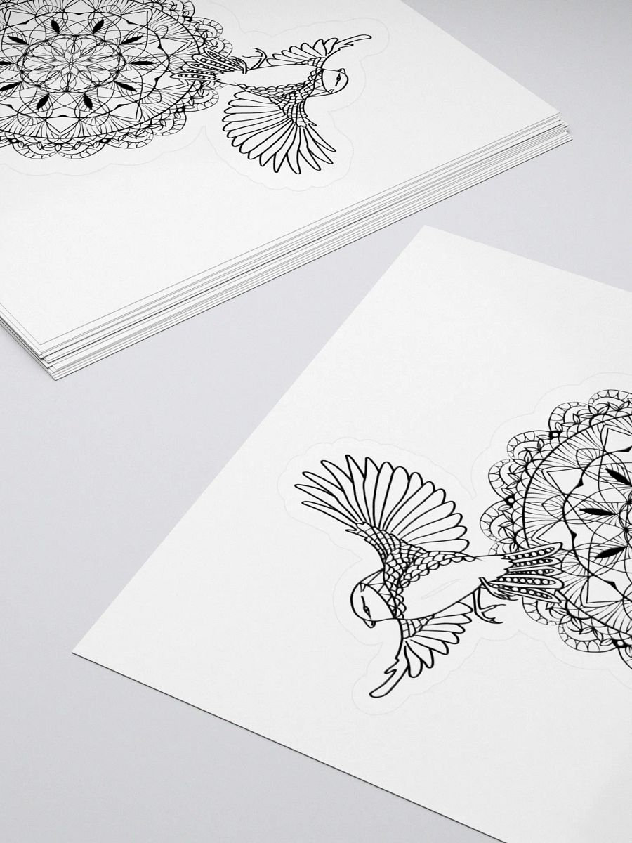 Flight of Elegance Stickers product image (4)