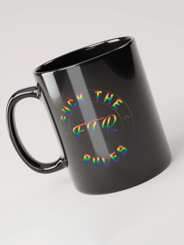 FTR Black Mug Rainbow product image (1)