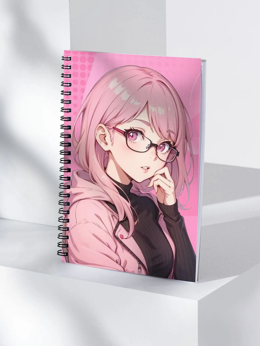 (PINK WAIFU) K Spiral Notebook product image (4)