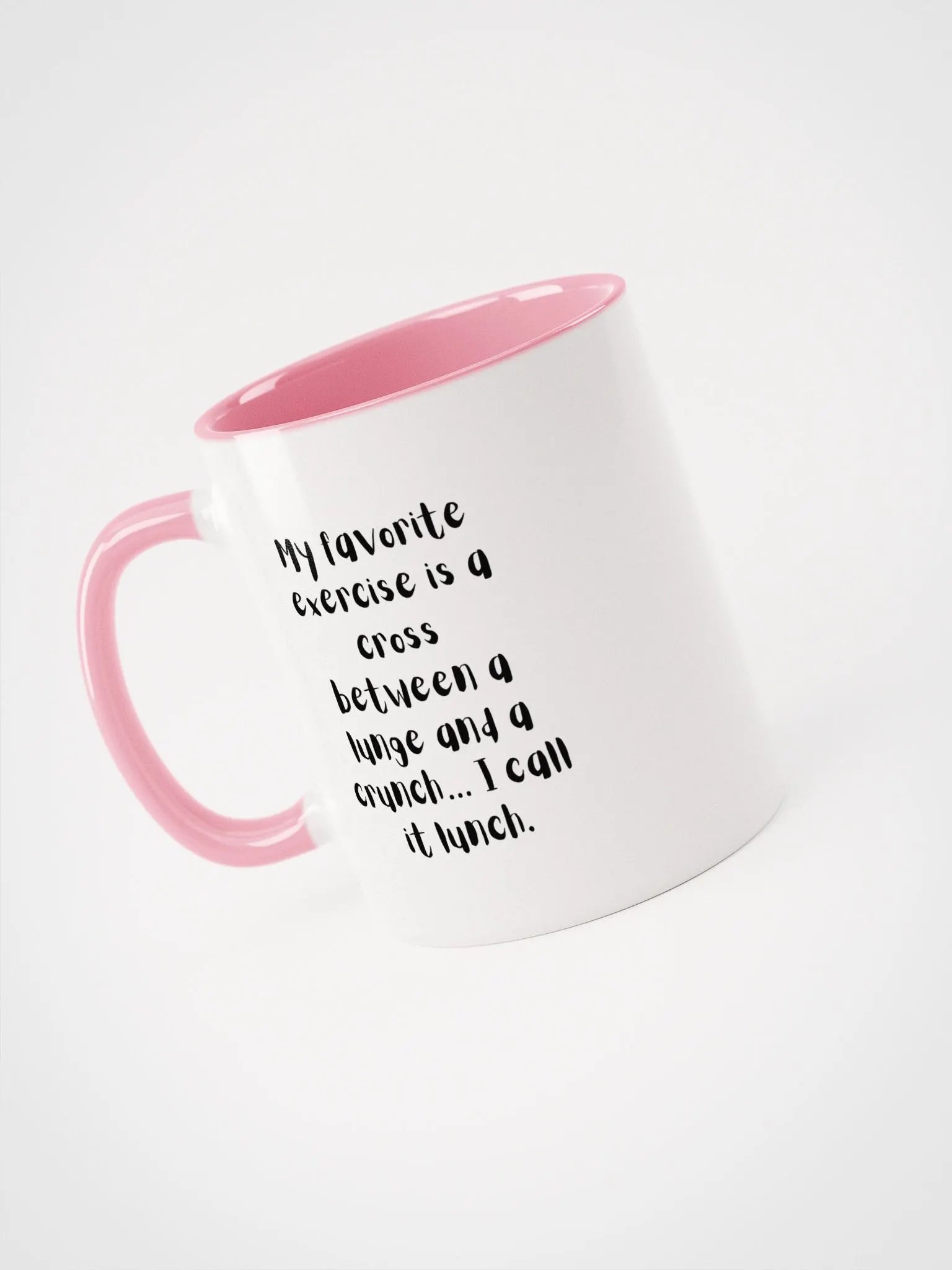 My Favorite Exercise Ceramic Mug product image (3)