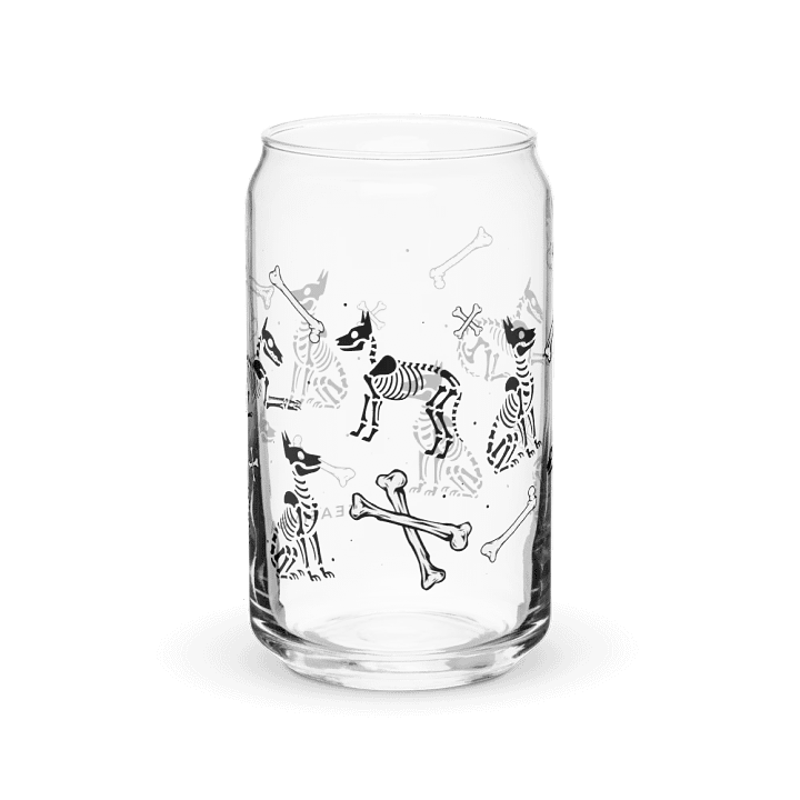 Give A Dog A Bone Can-Shaped Glass product image (1)