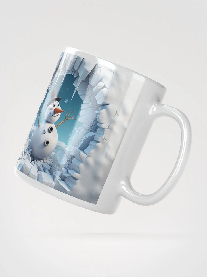Ho Ho Ho! Magical 3D Snowmen Mug, Double Sided product image (5)