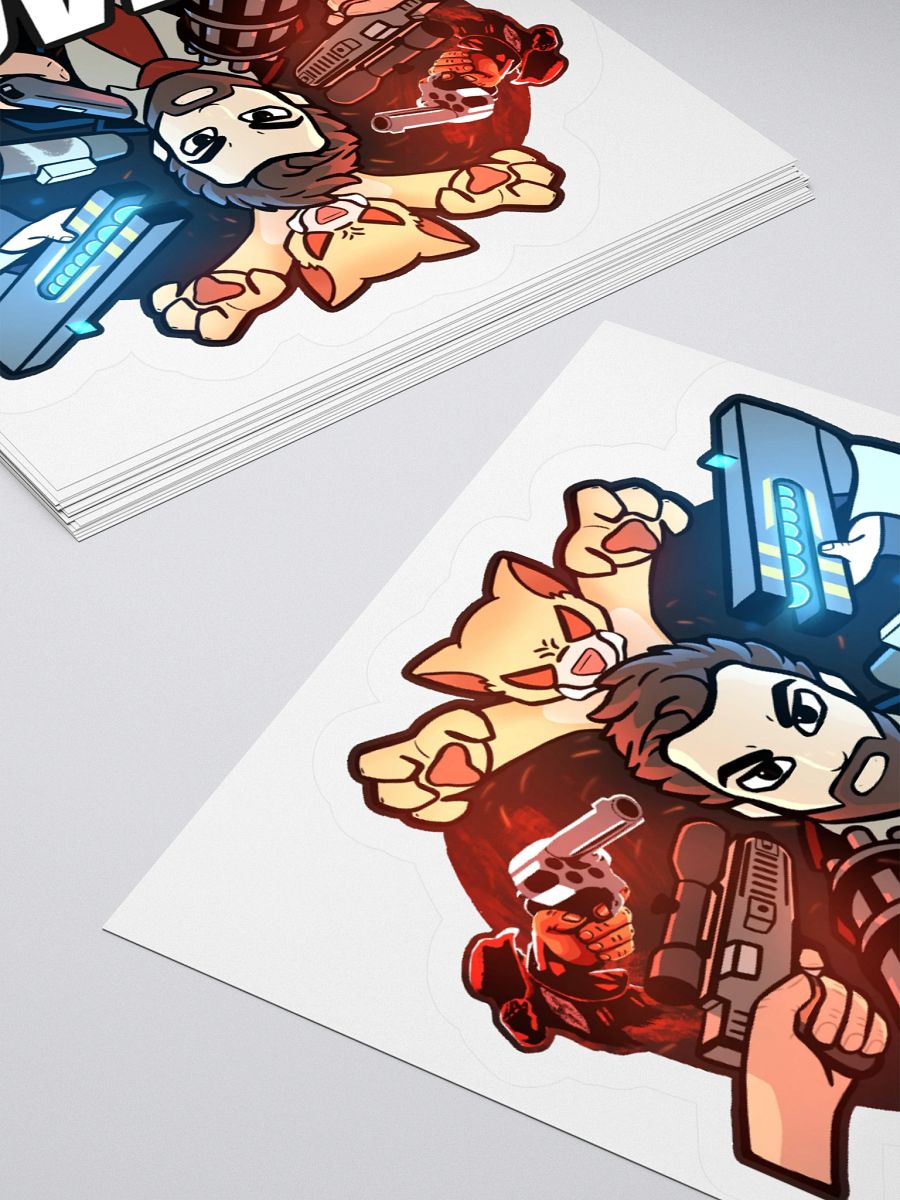 Surrounded by Chaos Sticker product image (8)
