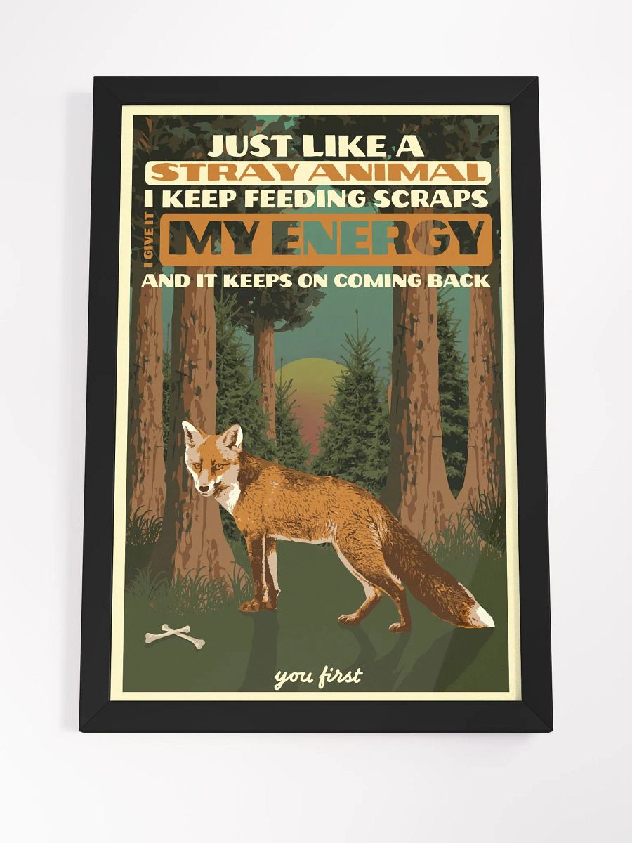 everyone is a bad guy - framed print product image (11)