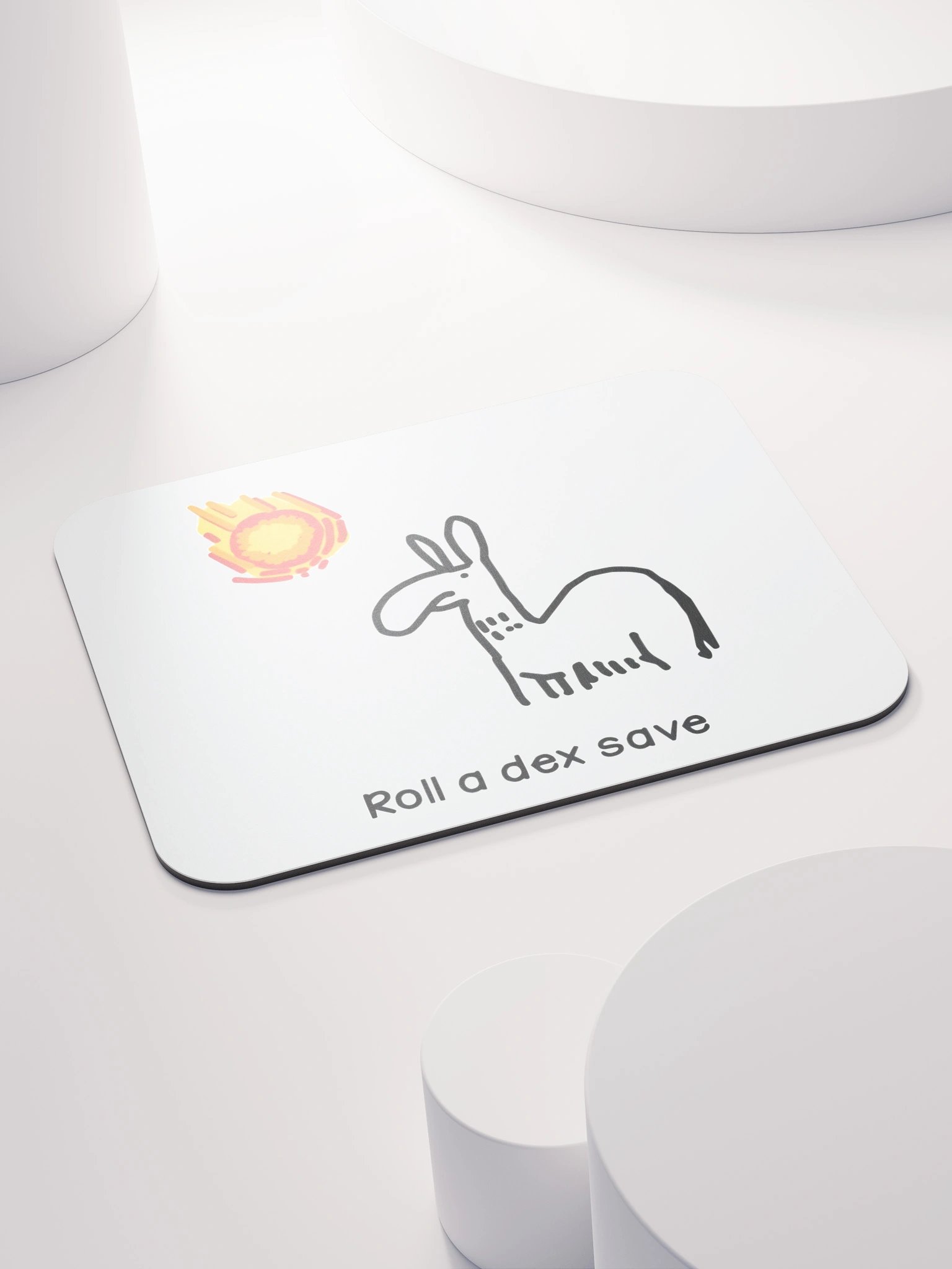 Roll a Dex Save - Mousepad/Dice Mat product image (4)