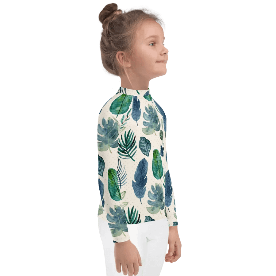 Botanical Bliss Kids Rash Guard product image (5)