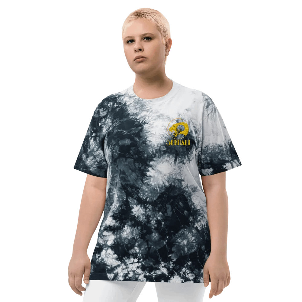 Sekhali Logo Oversized Tie-Dye T-Shirt product image (11)