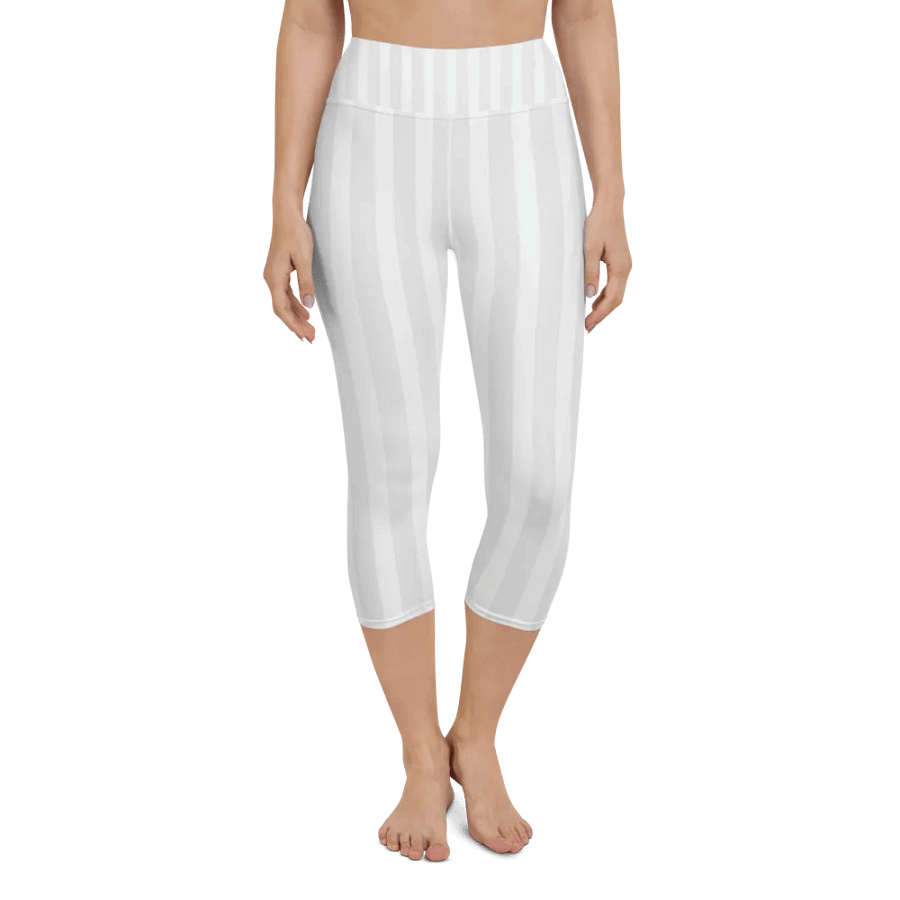 90s Striped Yoga Capri Leggings product image (10)